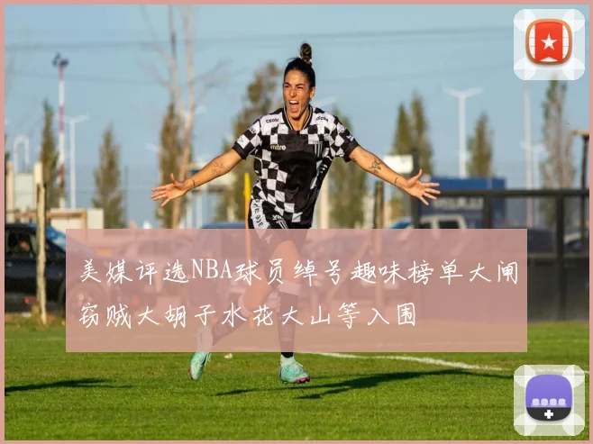 美媒评选NBA球员绰号趣味榜单大闸窃贼大胡子水花大山等入围